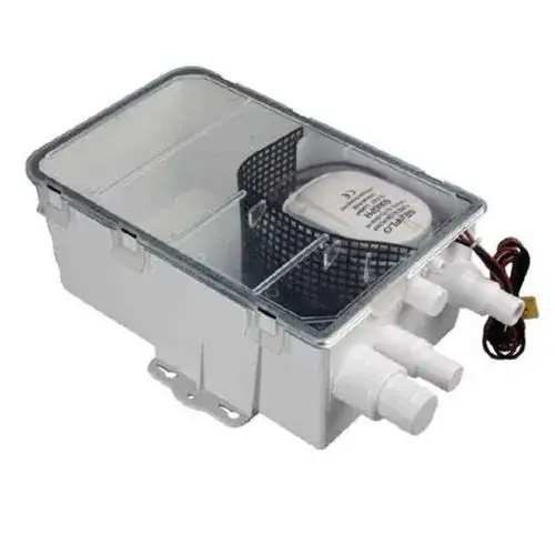 Uitverkoop SeaFlo Doucheafvoerset 24 volt 750GPH 47 l/m