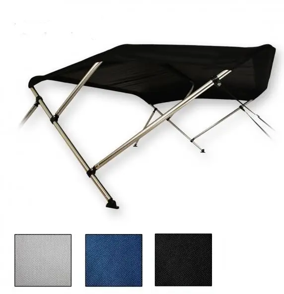 Biminitop | Aluminium 3-boogs | Breedte 215 <> 228 cm - Hoogte 91 cm Superprijs