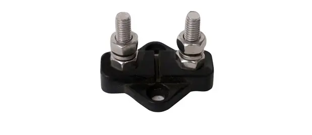 Vermogensklem 10 mm dubbel Nieuw