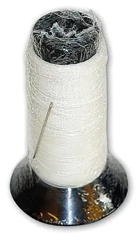 Superprijs fijn gewaxed polyester garen NM36
