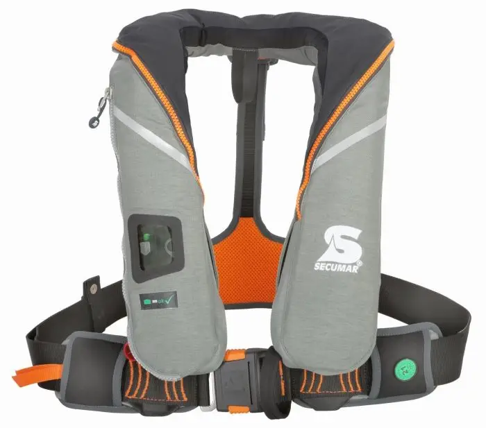 Secumar Survival 220 harnas grijs/oranje reddingsvest Express Levering