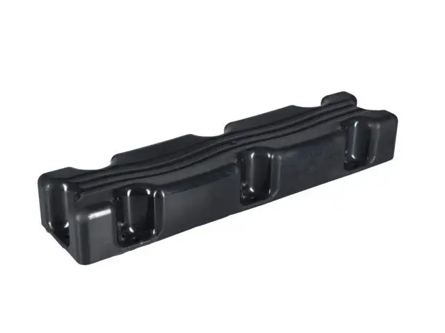 Lage Kosten Steigerfender zwart, ½ of 1 meter