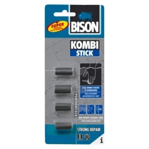 Beperkte Voorraad Bison 2-componenten reparatie, Kombi Stick Portion Pack 4x5gr