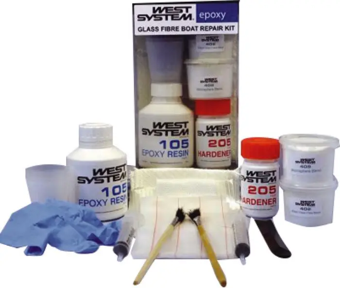 Koop Vandaag West System 105-K Boat Repair Kit, polyester reparatiekit