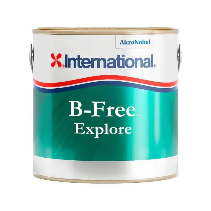 AntifoulingB Free Explore Biocidevrije onderwaterschip verf NAVY2.5 en 0.75 Superprijs