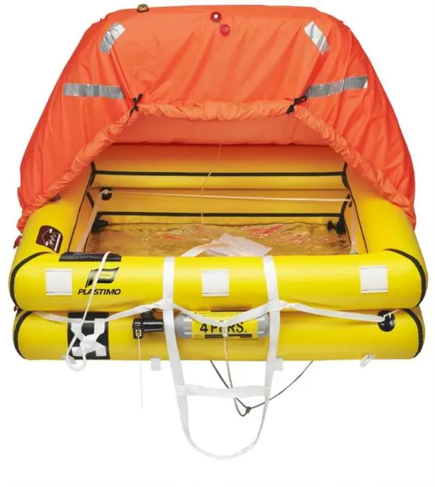 Weekendaanbieding Reddingvlot Transocean ISO 4p<24h tas