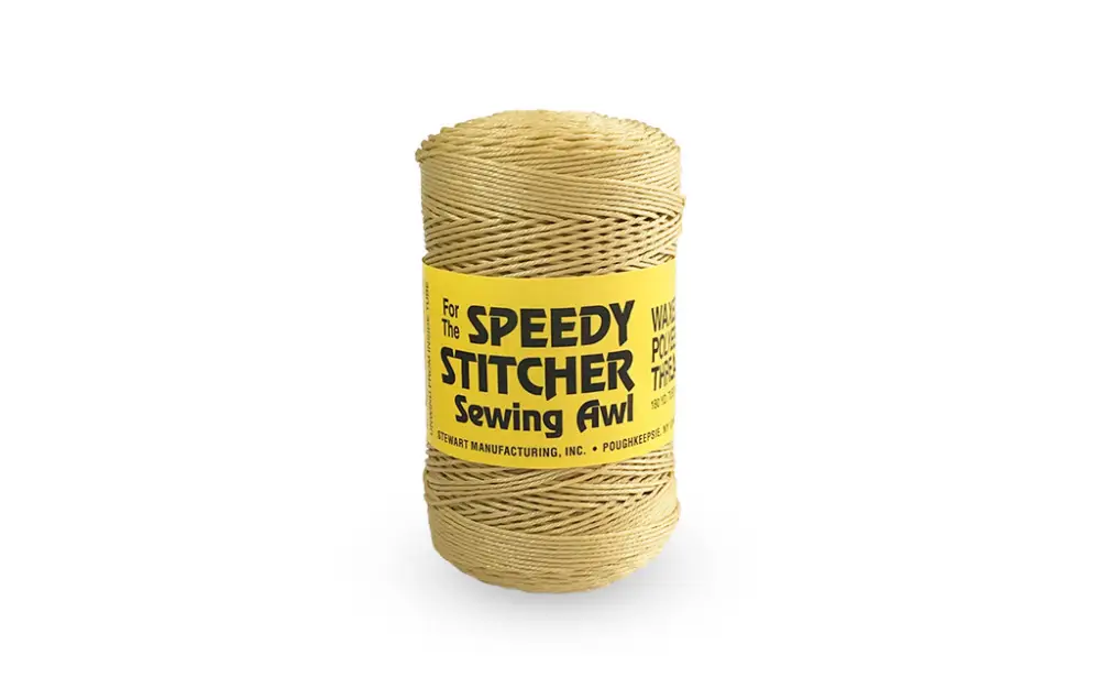Gereduceerde Prijs Speedy Stitcher® | Gewaxed Polyester garen | Coarse | # 150 | Klos van 165 meter