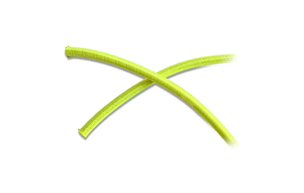 Shockcord / Elastiek | 6 mm | Geel Fluorescerend | Per meter Hoge Kwaliteit