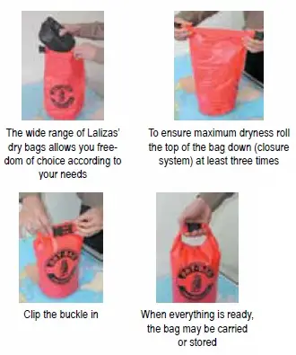 Korting Droogzakken / Dry bags